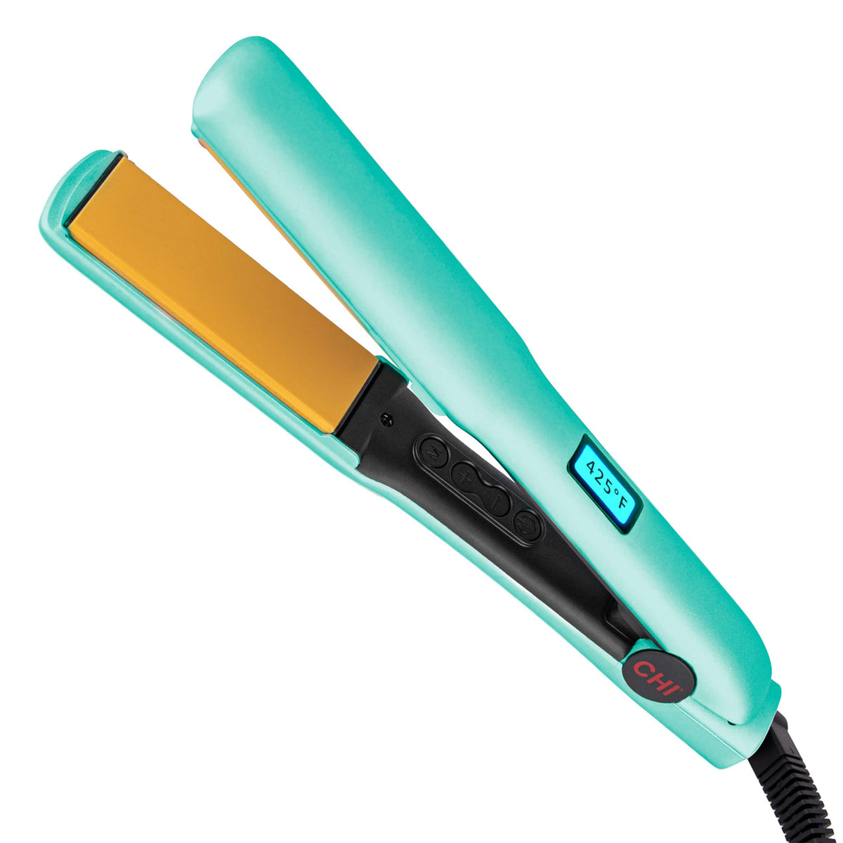 CHI Original flat iron plates close-up showing smooth, even styling potential.
