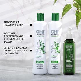 CHI PowerPlus renewing kit conditioner bottle shown for nourishment