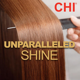 CHI Pro Hair Dryer DC motor shot emphasizing faster drying time.