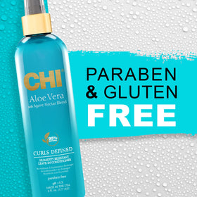 CHI Shine and Elasticity enhances hair texture with lasting moisture