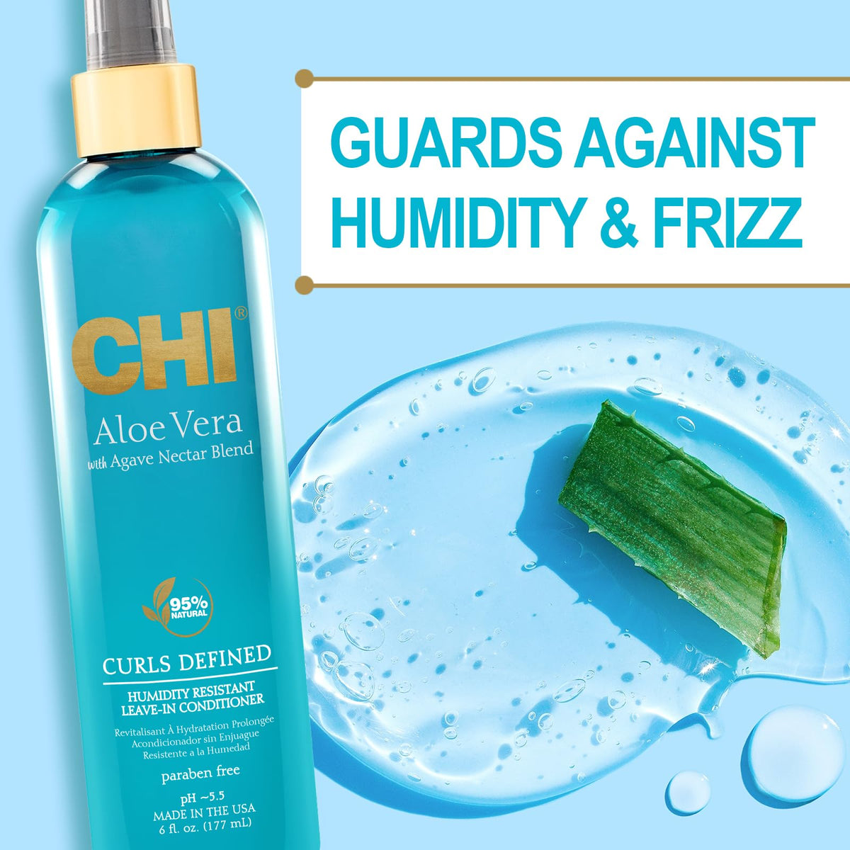 CHI Silk-Protein Formula for Moisture boosts elasticity and shine