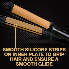 CHI Tourmaline Ceramic 3-in-1 Multi Styler 0.75-inch plates and 1-inch barrel versatility