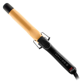 CHI Tourmaline Ceramic Curling Iron barrel close-up for smooth, shiny curls