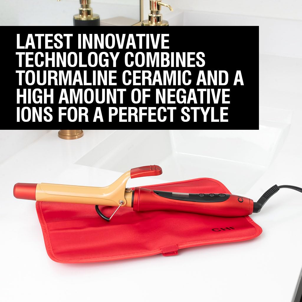 CHI Tourmaline Ceramic Technology promotes even heat and radiant shine.
