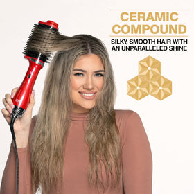 CHI Volume Styler tames flyaways for a polished look.
