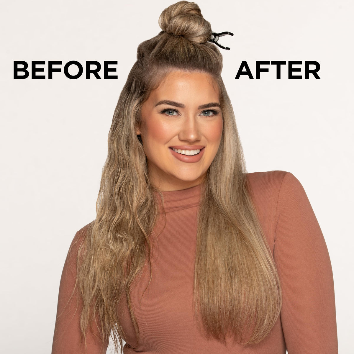 CHI Volume Styler adds shine and a smooth, even finish.