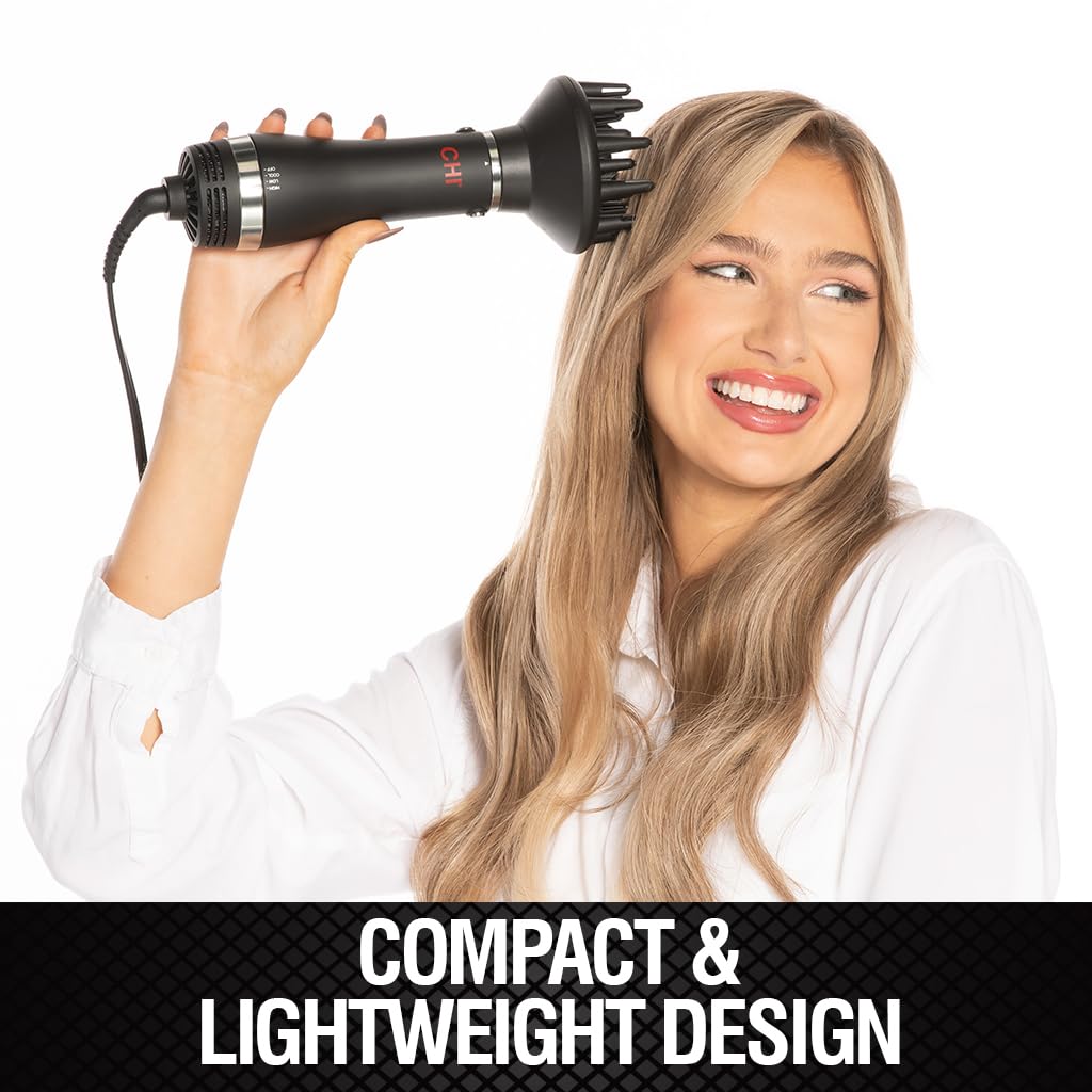 CHI Volumizer 1000W dryer delivers powerful, controlled airflow for fast styling.