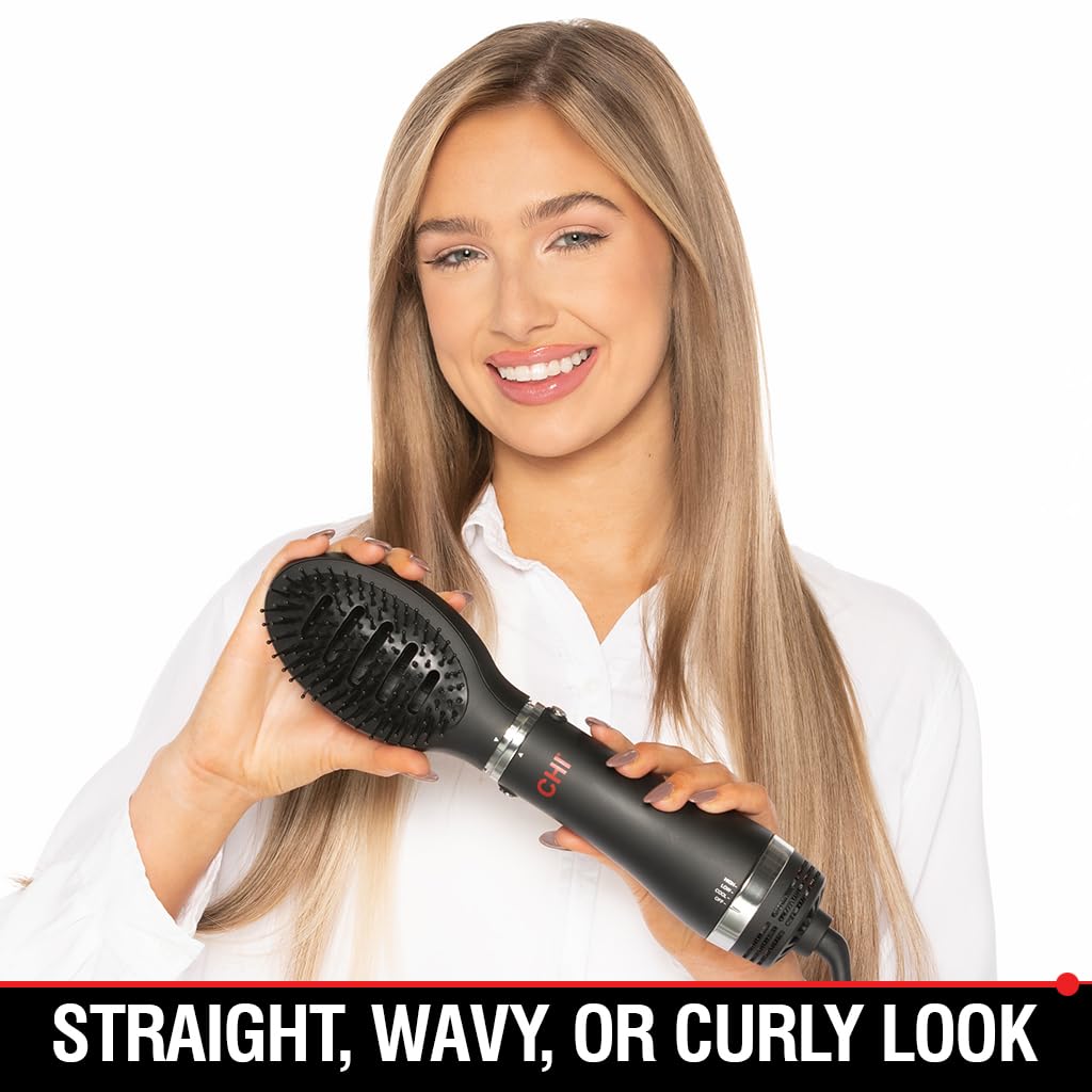 CHI Volumizer concentrator nozzle focuses airflow for precise drying.