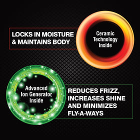 CHI Volumizer lightweight ergonomic design enables comfortable styling sessions.