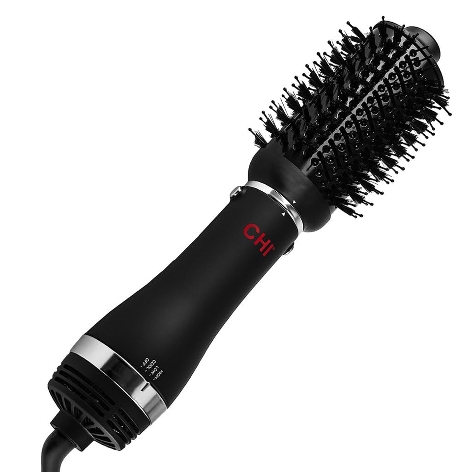 CHI Volumizer oval volumizing brush boosts lift for smooth blowouts.