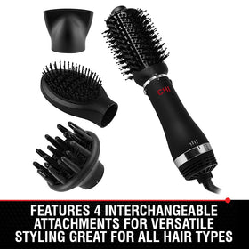 CHI Volumizer paddle smoothing brush creates sleek, frizz-free finishes.