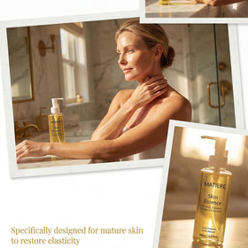 CHIAFEYI Matiere Concentrate Body Oil on arms for moisture and glow