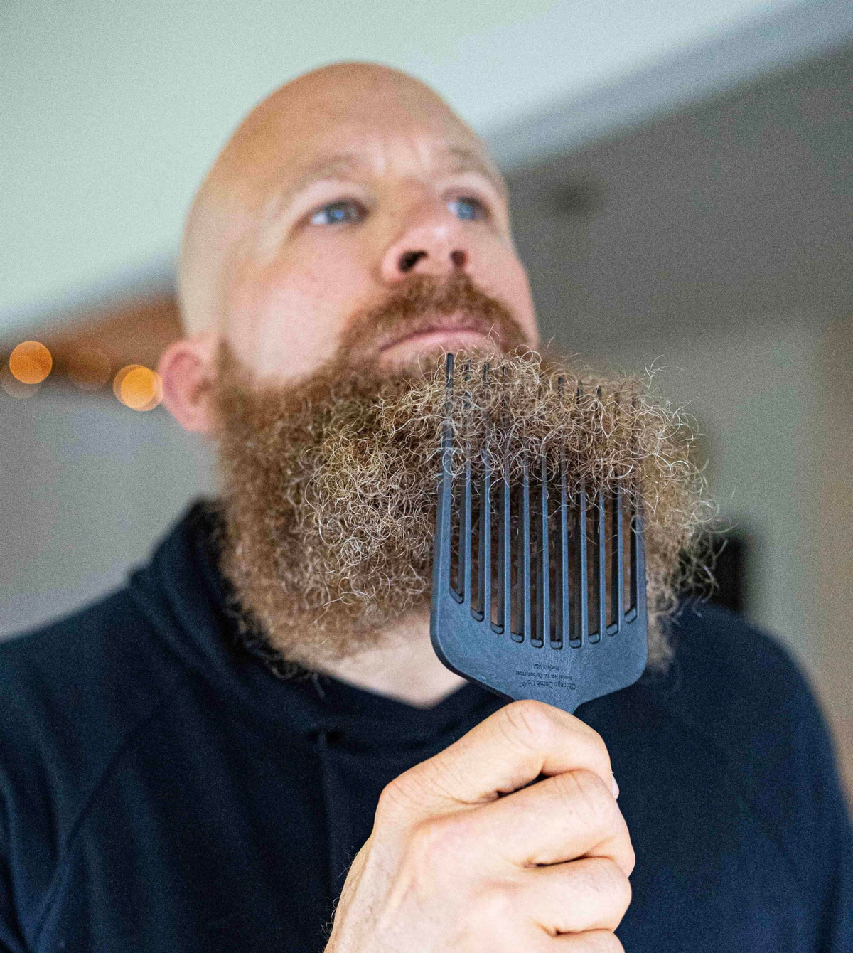 Chicago Comb Model 12 7-5-inch-tall design with extended reach for thick curls