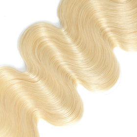 Chikamlty 613 blonde bundle feels soft and silky to touch.
