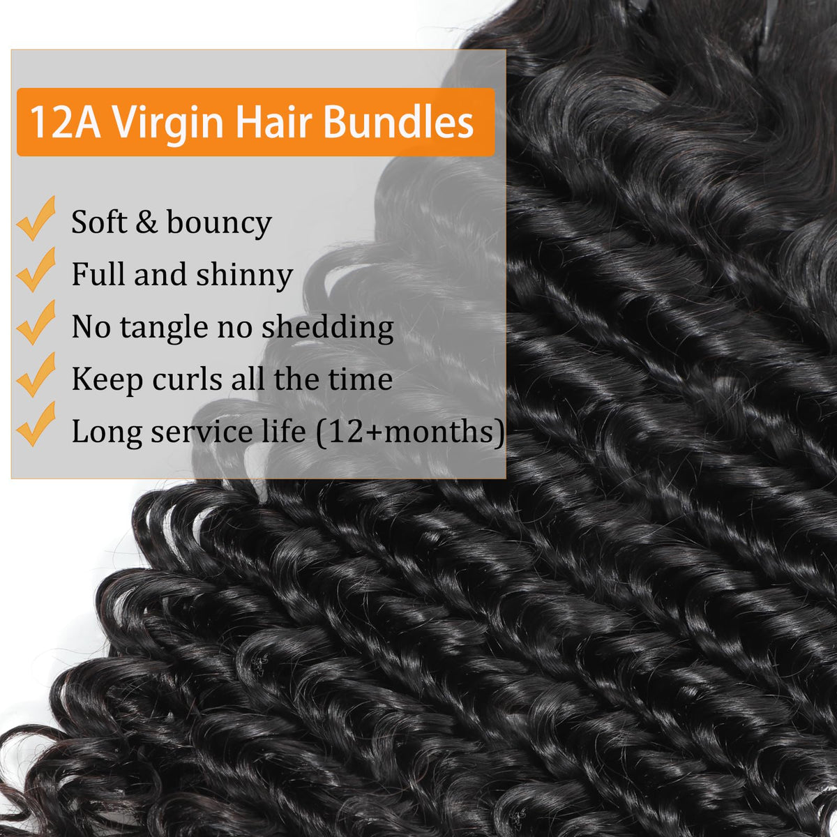 Chikamlty Deep Wave soft, bouncy texture with healthy ends.