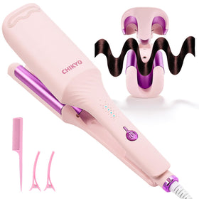 Chikyo 3-barrel rovy wave waver creating smooth 32mm curls