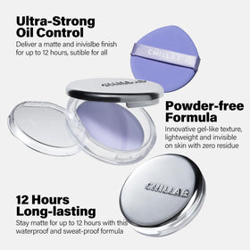 Chillab Lavender Matte Powder 5g travel size for on the go touch-ups