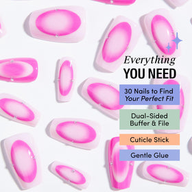 Chillhouse dual-sided buffer and file for precise shaping