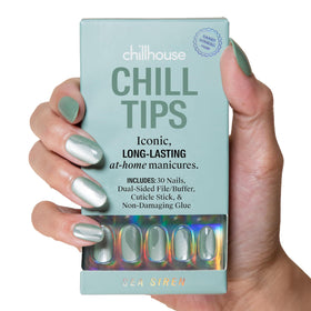 Chillhouse Sea Siren Oval Nails Kit with 30 shapes for an easy at-home manicure