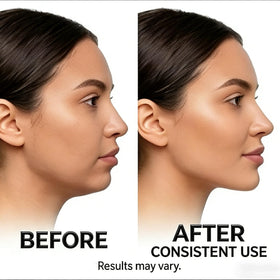Chinology Double Chin Mask texture close-up shows soft, skin-friendly material