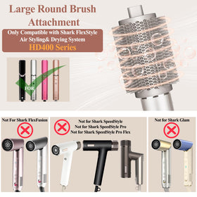 Close-up of upgraded bristles gripping hair for smooth wraps.