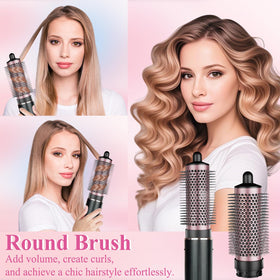 Volumizing action lifts roots during blow-dry with Chivixe brush.