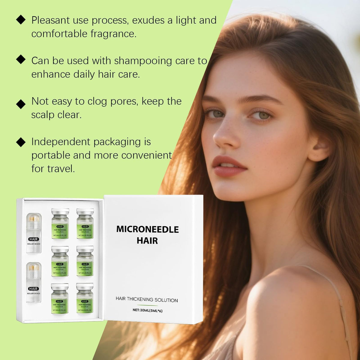 Ginger root extract visual highlights warming, stimulating scalp care