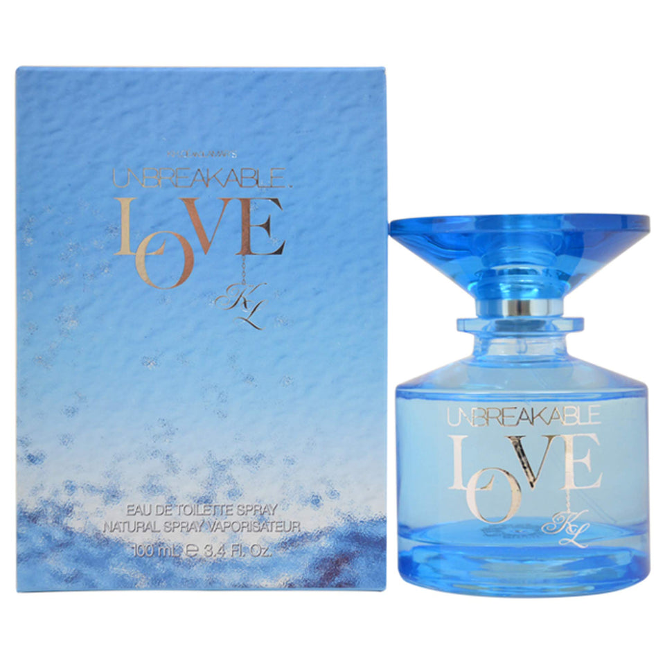 Chloe Khloe and Lamar Unbreakable Love bottle pour for all-day confidence