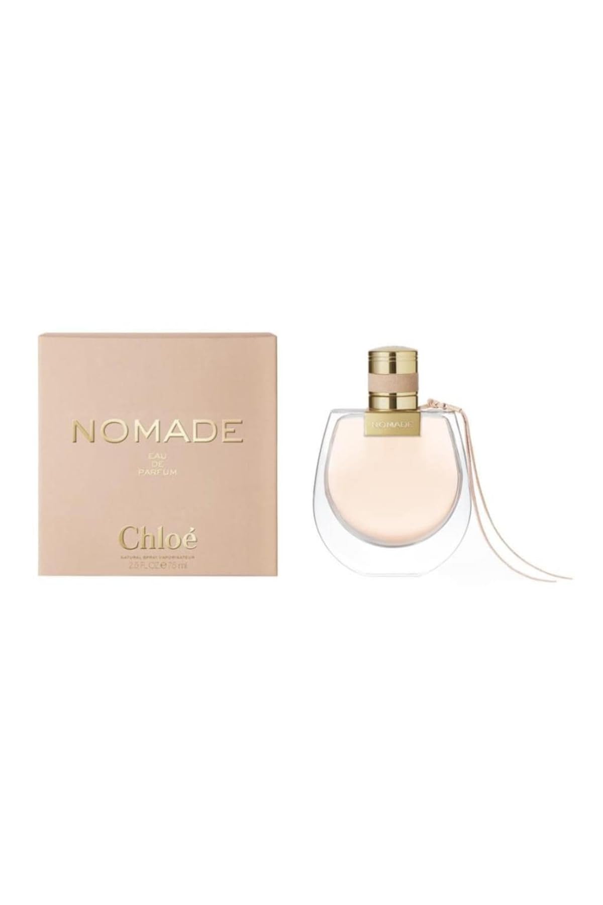 Chloe Nomade bottle front view, showcasing premium design for everyday luxury.