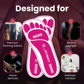 CHNELSS anti-slip feet pads enhance safety in spray tan rooms