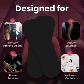 Ideal for spray tanning tents and hygienic sessions with CHNELSS pads.