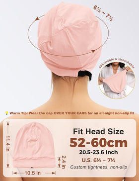 Choshion anti-frizz hair wrap shows frizz reduction and defined curls