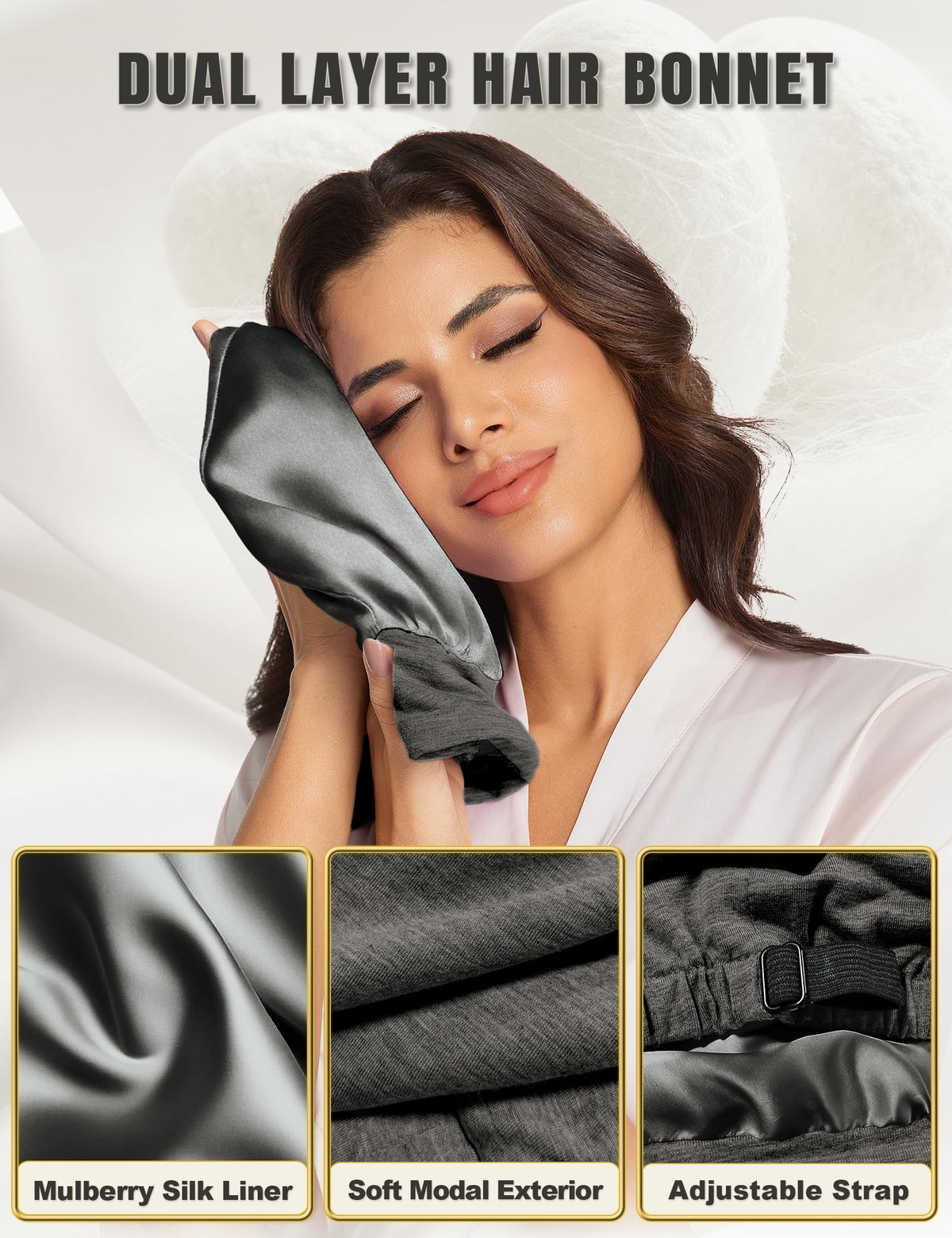 Choshion-modal-outer-texture image emphasizing breathable outer layer and cool feel