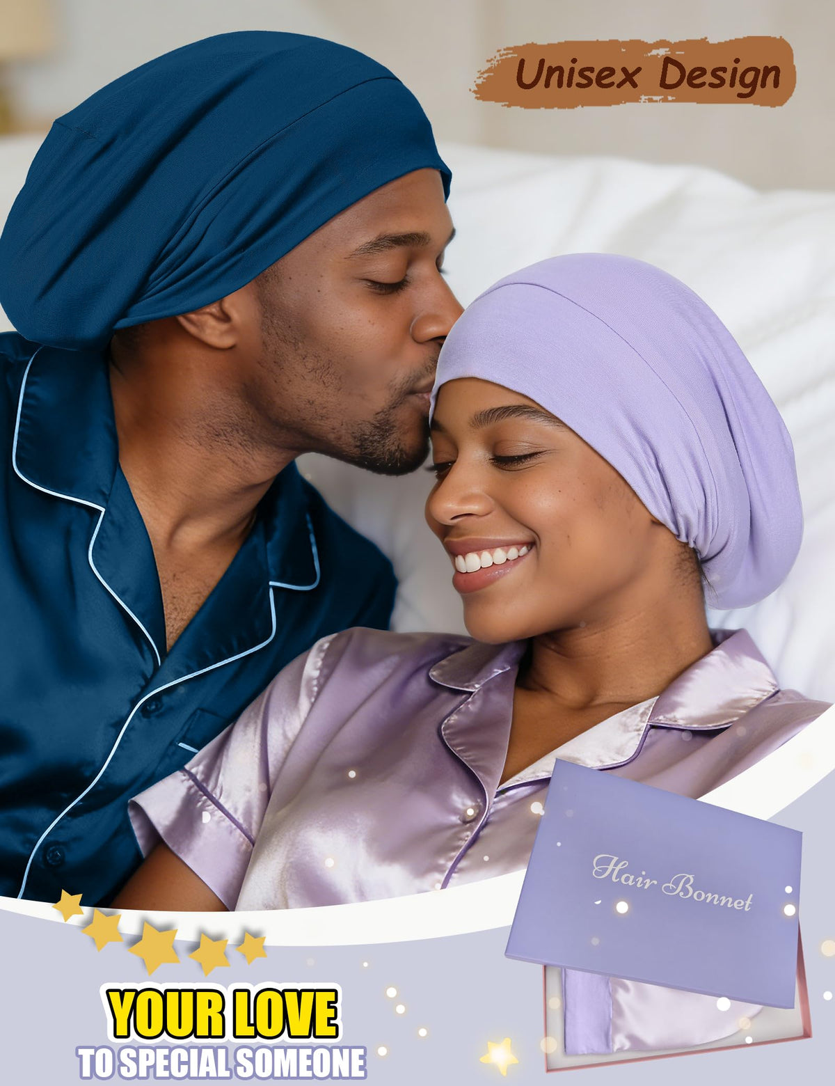 Choshion-model wearing night-cap shows versatile use for sleep and skincare