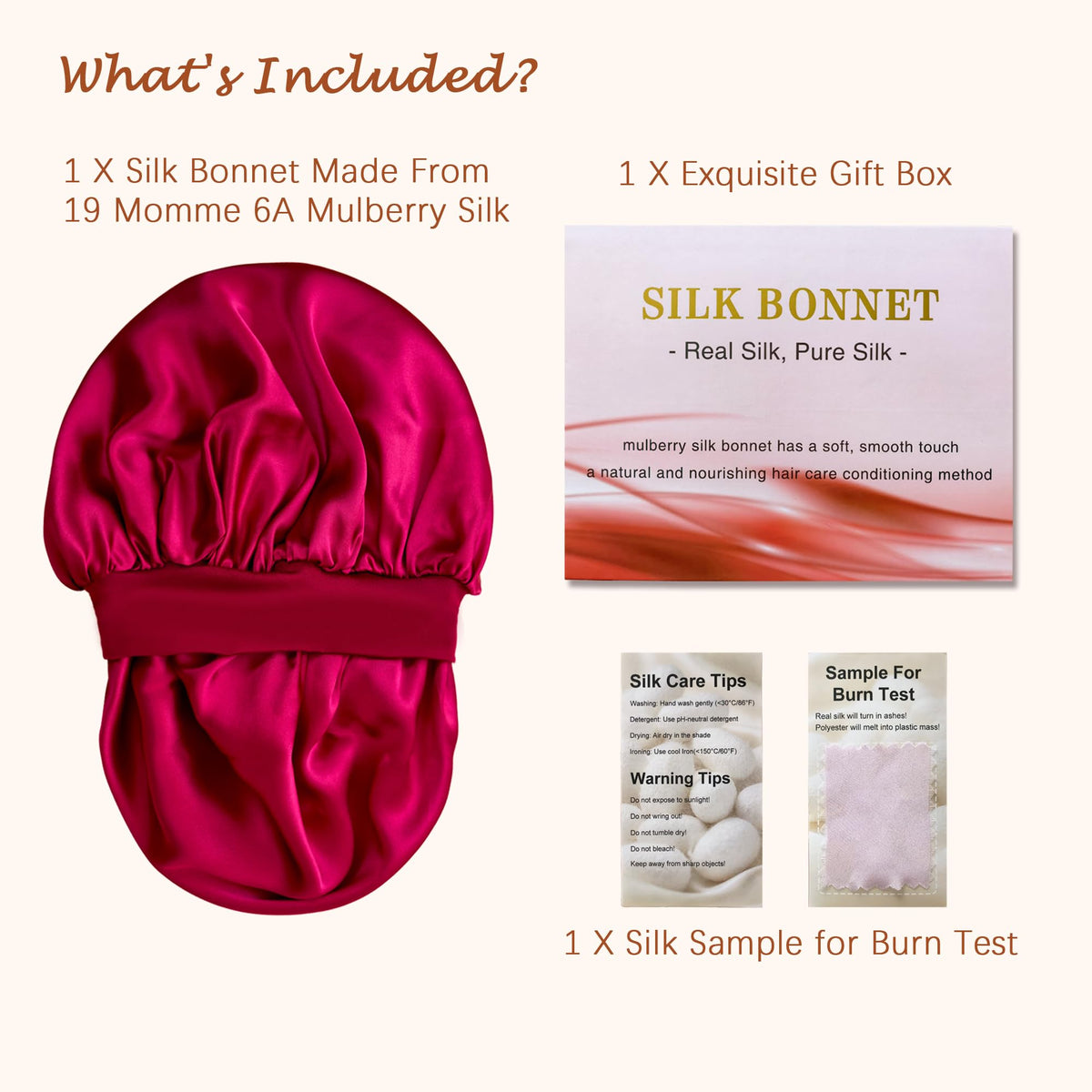 Choshion packaging and care instructions included for easy setup