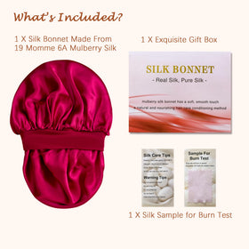 Choshion silk bonnet during workouts protects hair while active