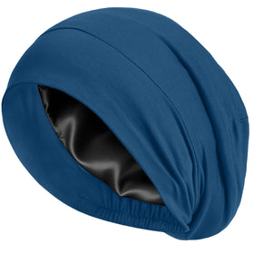 Choshion silk-lined bonnet close-up showing friction-reducing mulberry silk for smoother hair