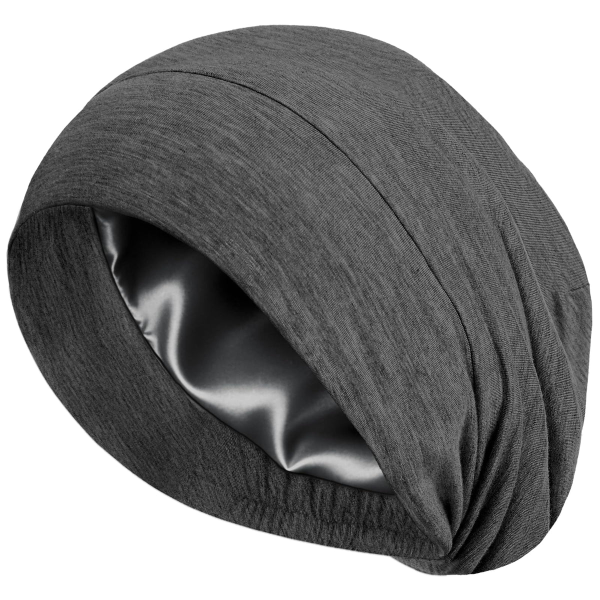 Choshion silk-lined bonnet close-up highlighting frizz reduction and moisture retention