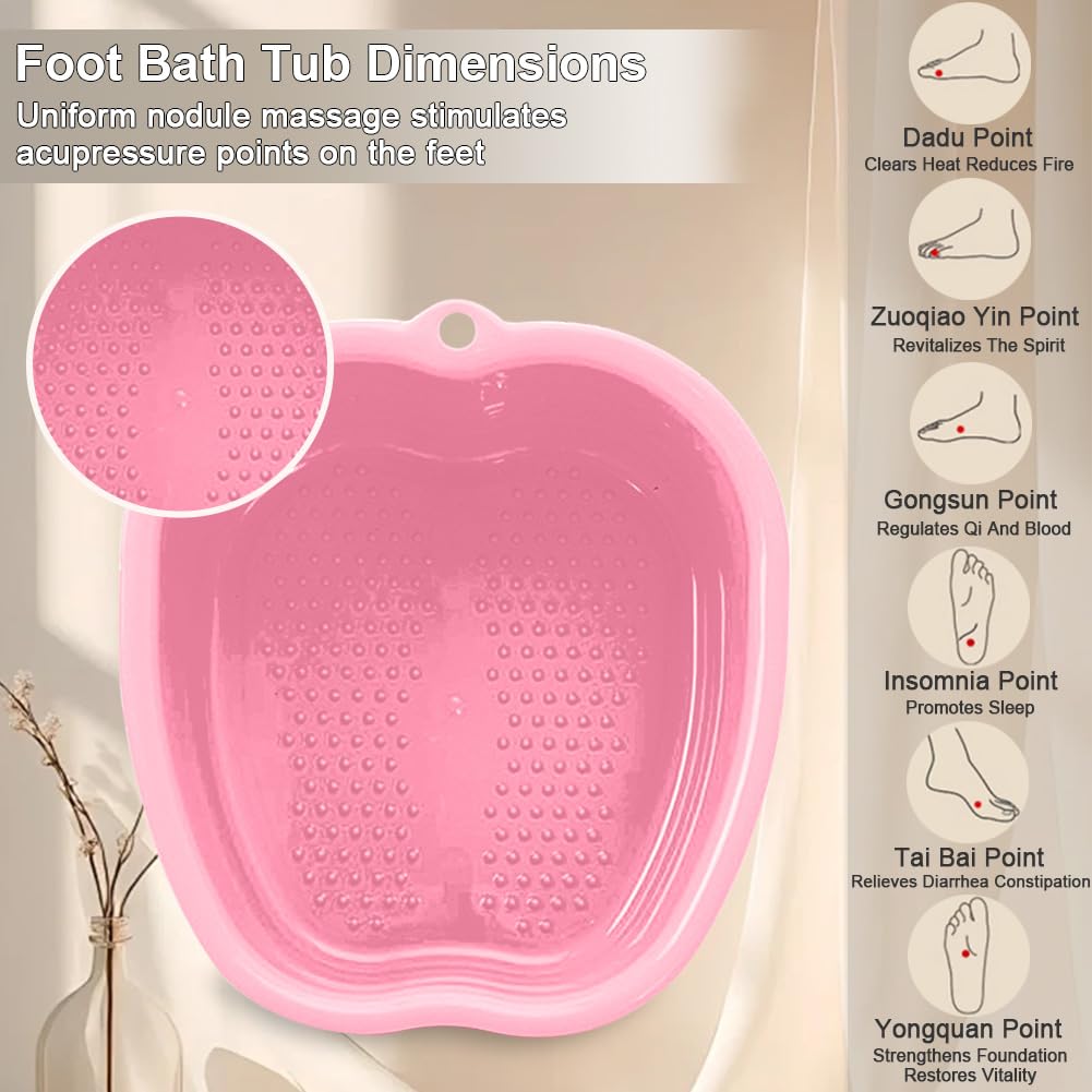 Chpbolly foot soaking tub—therapy-relaxation scenario for unwinding after work.
