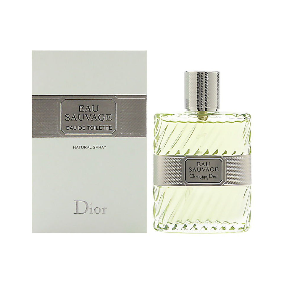 Christian Dior Eau Sauvage bottle, classic scent for daily wear and evening occasions