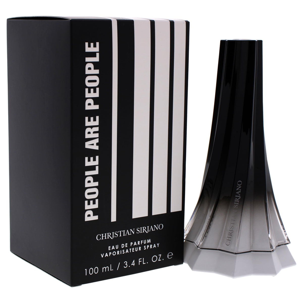 Christian Siriano People Are People packaging box highlighting premium presentation.