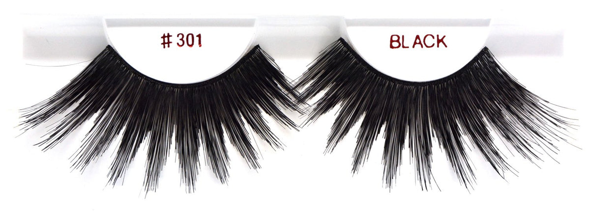 Christina 100% human hair strip lashes deliver lightweight comfort for events.