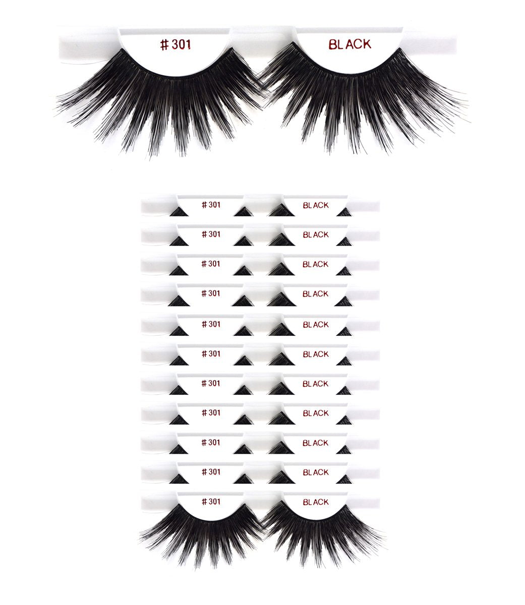Christina 12-packs 301 eyelashes offer a natural daily look and easy wear.