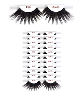 Christina 12-packs 301 eyelashes offer a natural daily look and easy wear.