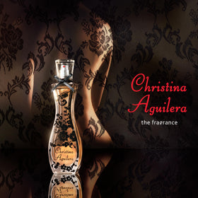 Packaging box of Christina Aguilera Signature perfume, gift-ready premium presentation.