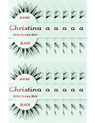 Christina WSP 12packs eyelashes deliver natural-looking volume for daily wear.