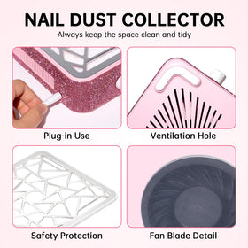 CHRISTINE SHELLY Nail Dust Collector quiet operation during grooming