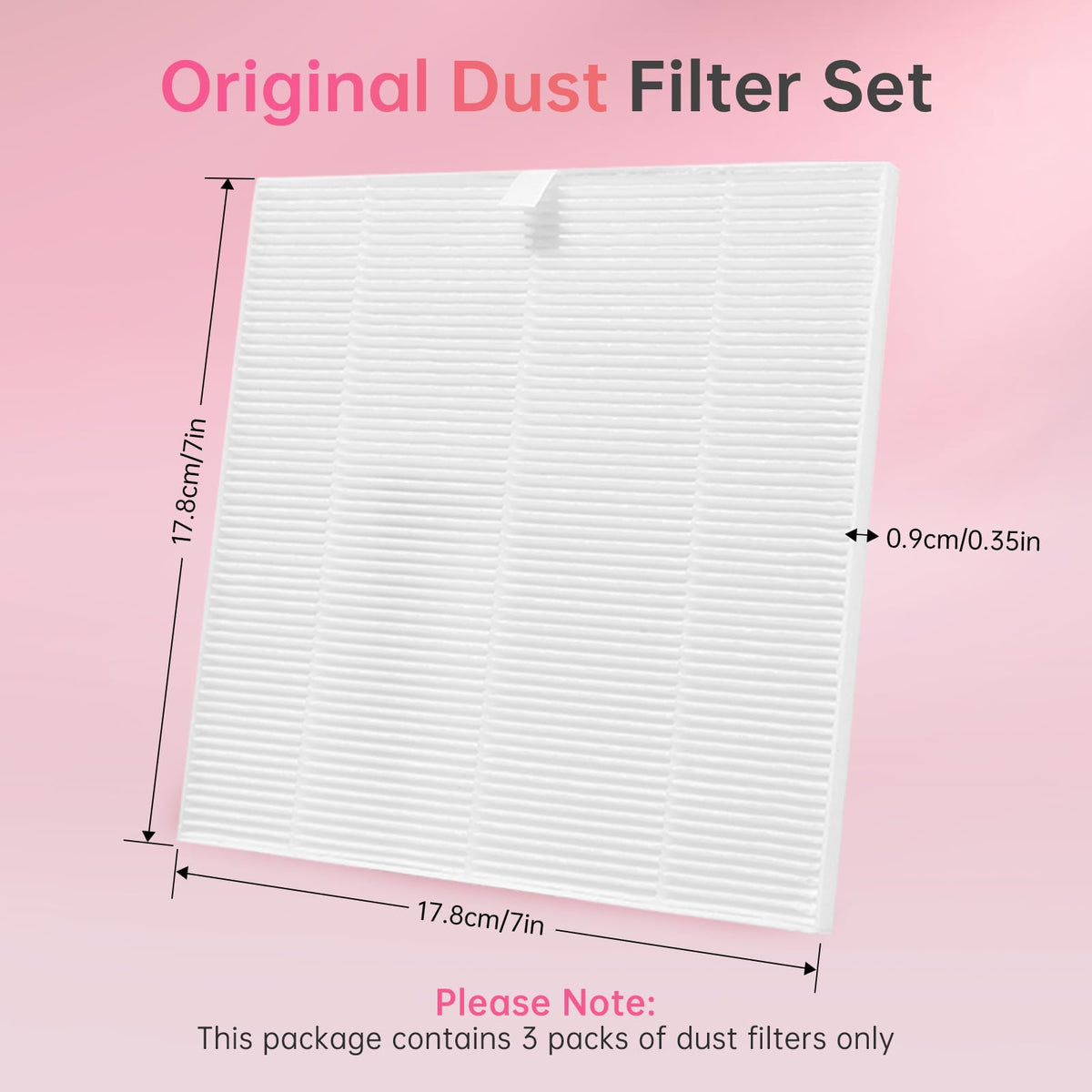 CHRISTINE SHELLY X10 replacement filter packaging sealed for freshness