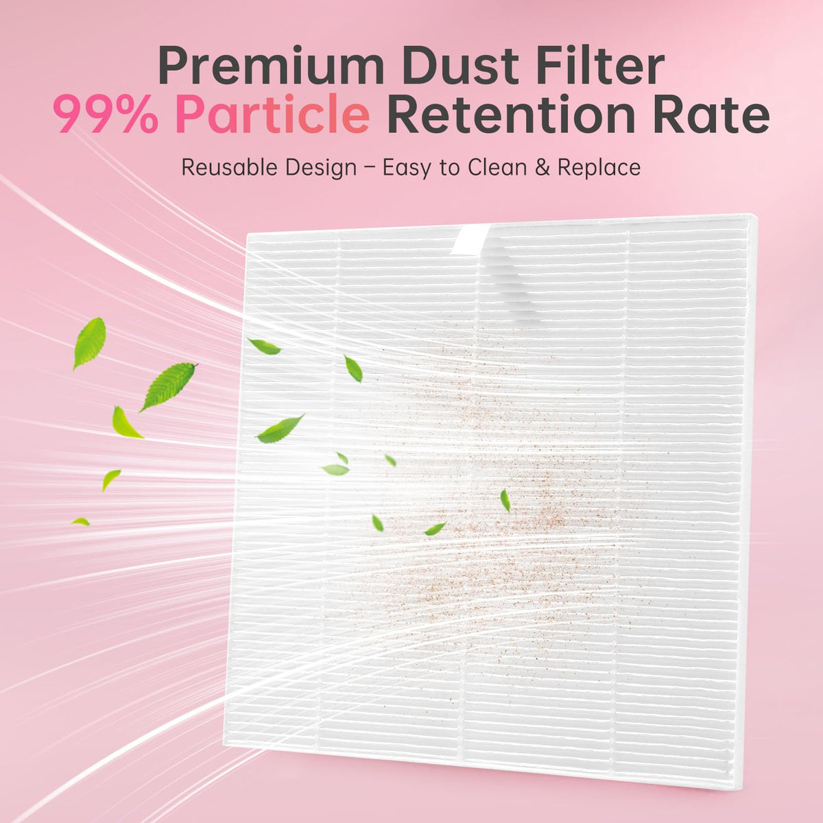 CHRISTINE SHELLY X10 reusable dust filter easy to wash and reuse