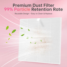 CHRISTINE SHELLY X10 reusable dust filter easy to wash and reuse